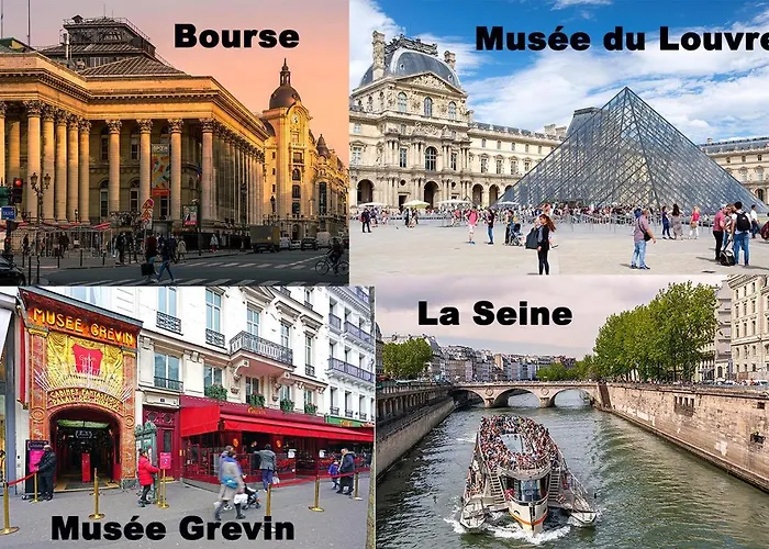 公寓 Urban Flat 80 - Cinema Flat Sebastopol 巴黎